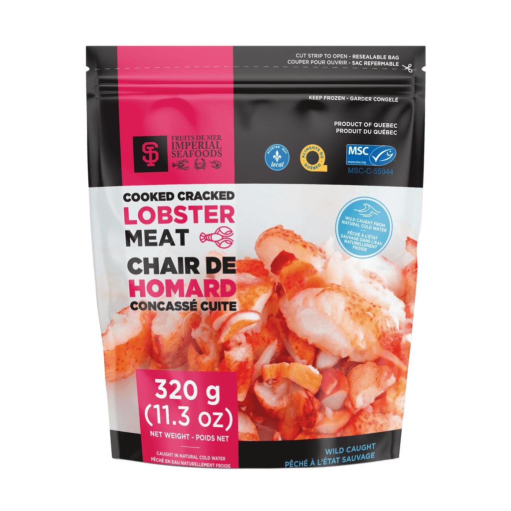 Cooked Cracked Lobster Meat | 320 g (wholesale)