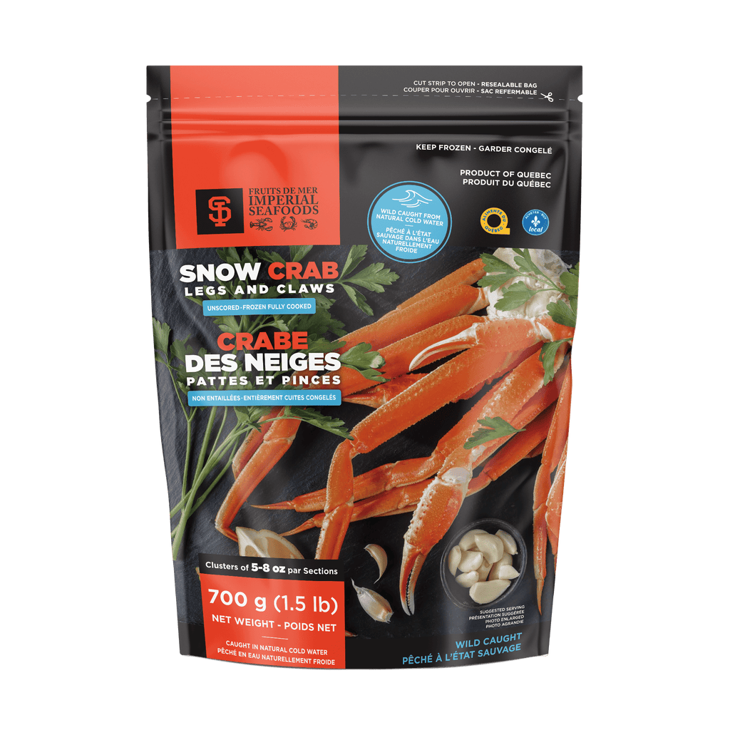 Snow Crab Legs (5-8 oz ) | 1.5 lb (wholesale)